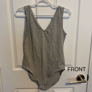 Gray Bodysuit